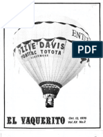 Story On A Balloonist in Livermore, Calif. 1978