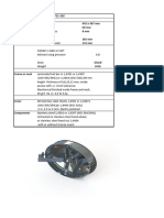 Technical File P11-102 Reference Dimensions 442 X 307 MM 60 MM 8 MM 181 MM 531 MM