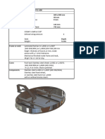 Technical File P11-608 Reference Dimensions 600 X 800 MM 60 MM 8 MM 143 MM 742 MM