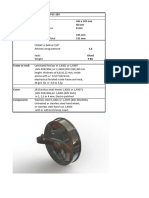 Technical File P11-103 Reference Dimensions 442 X 307 MM 60 MM 8 MM 145 MM 531 MM