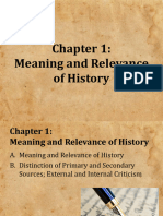 Chapter1 Meaningandrelevanceofhistory 2107300133481