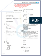 PHYSICS Paper With Solutions