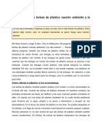 Textos sobre el medio ambiente