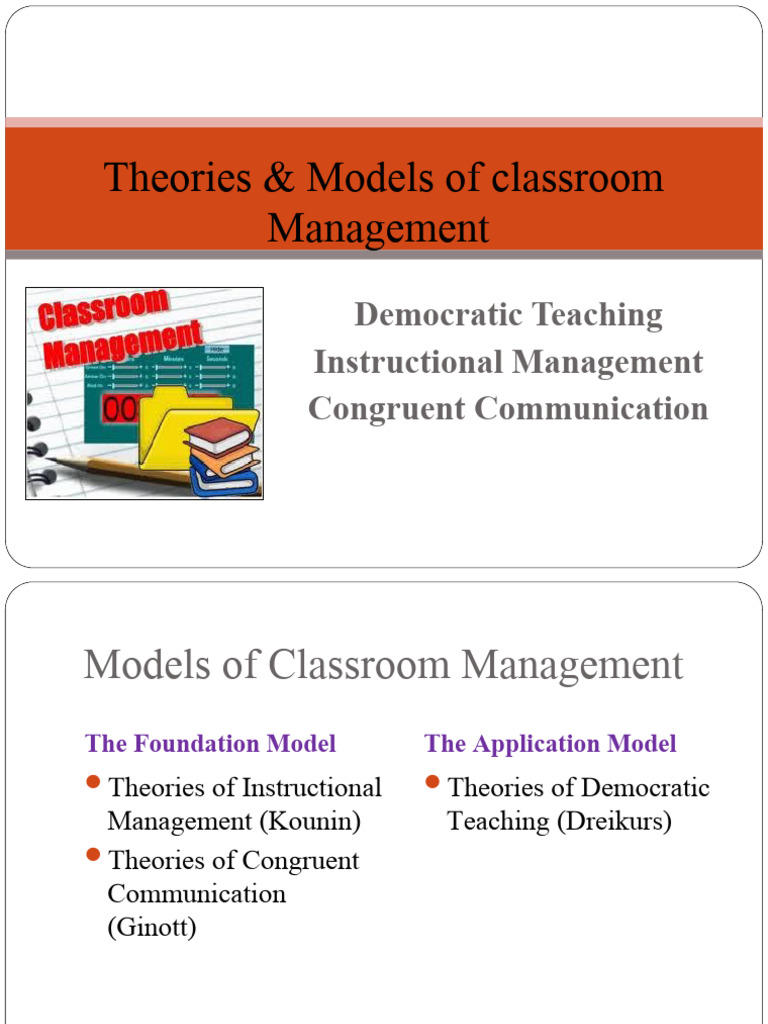 Democratic Classroom Management | PDF | Teachers | Disciplines