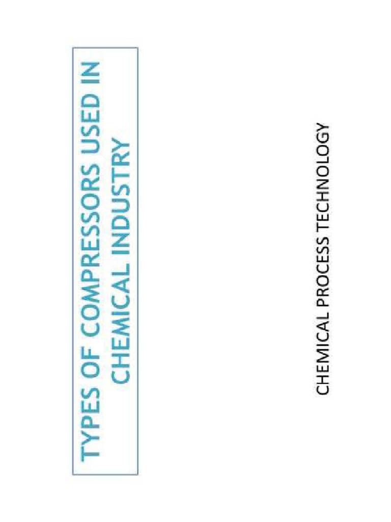 Types of Compressor | PDF