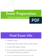 Exam Preplecture Solution