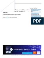 Resting-State EEG Functional Connectivity Predicts Post-Traumatic Stress Disorder Subtypes in Veterans