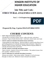 Structural Analysis-I All Notes