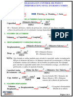 3.2. Formulas y Tablas Control de Pozo - Introductorio