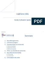 Legifrance Modernise Guide D Utilisation Rapide v4