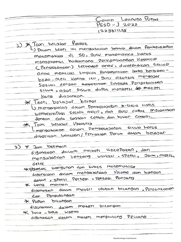 Pmsd_Calvin Purba_J PGSD 22 | PDF