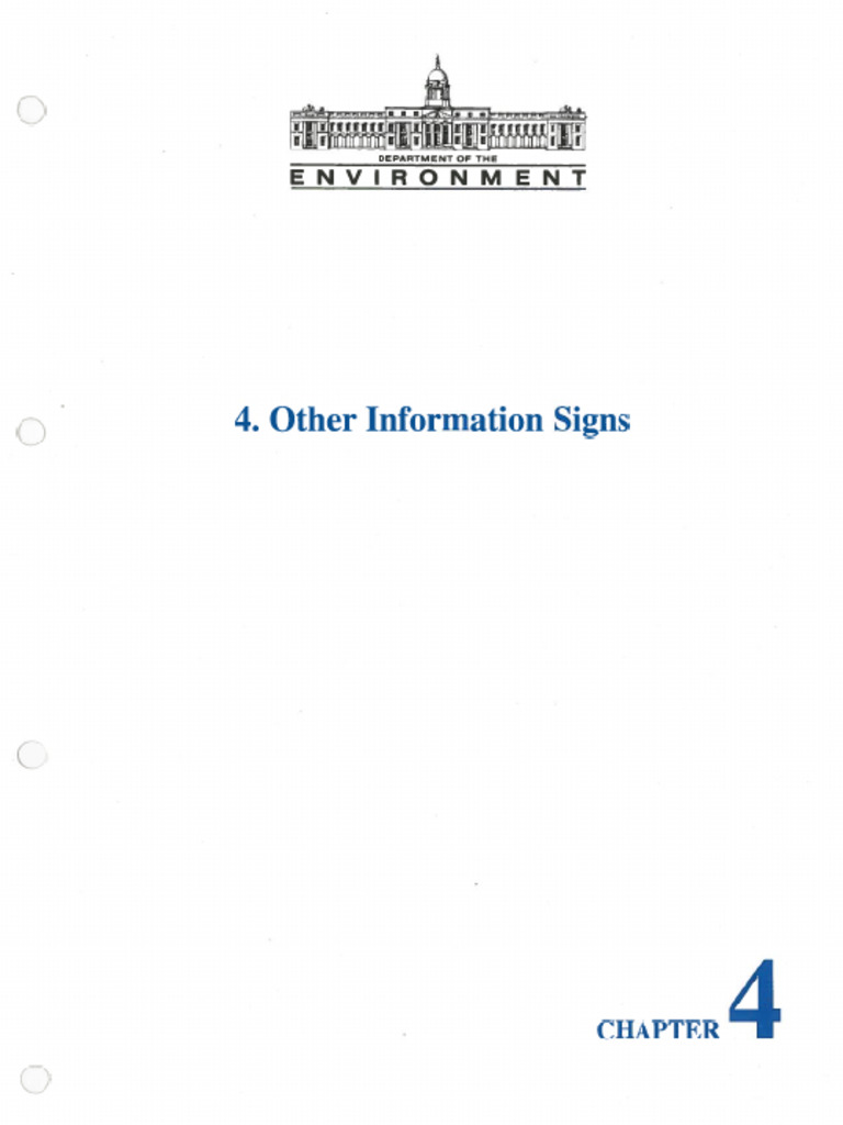 4 - Other Information Signs | PDF