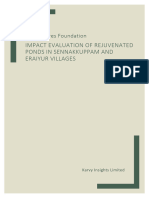 Impact Assessment Report - Ponds Restoration Projects-FY'22