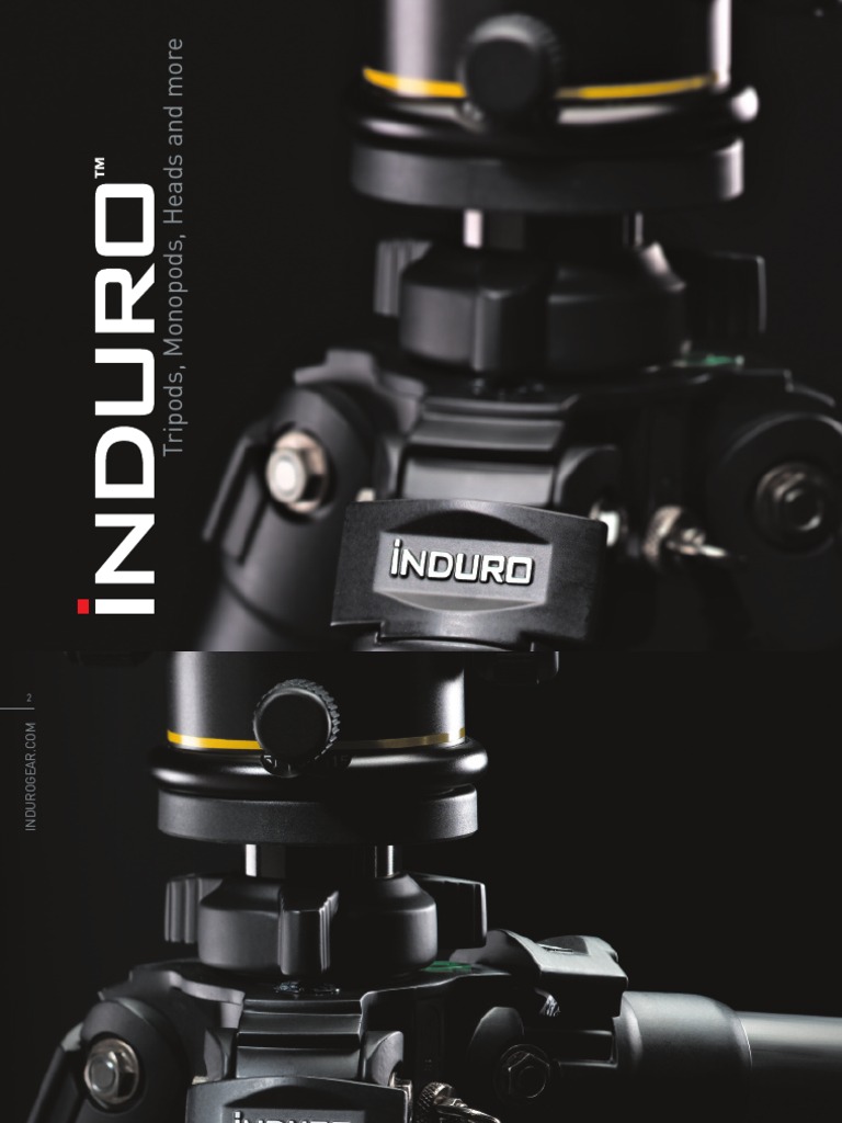Induro Tripods: Carbon & Alloy Series | PDF | Tripod (Photography ...