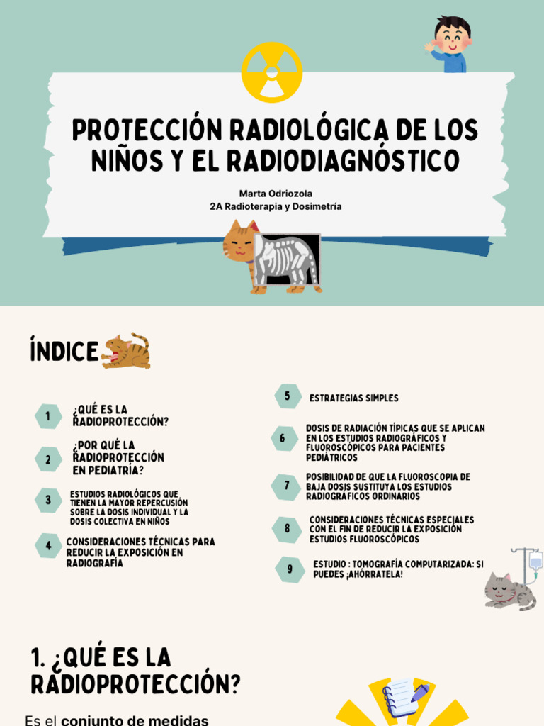 Radioprotección en Pediatría: Estrategias Clave | PDF | Radiología | Ct ...