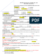 E12 - ĐC - Test 21.22 - Key