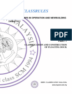 Scm Rules v1p7 - Class. & Cons. of Floating Dock (2013)