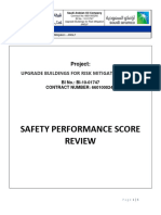 Safety Performance Score Review