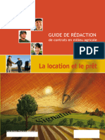 Guide de Rédaction de Contrats en Milieu Agricole