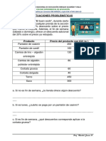 Ficha Sesión 7 - Situaciones Problemáticas Porcentajes