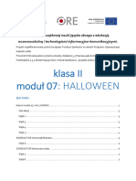 07 HALLOWEEN scenariusz klasa 2