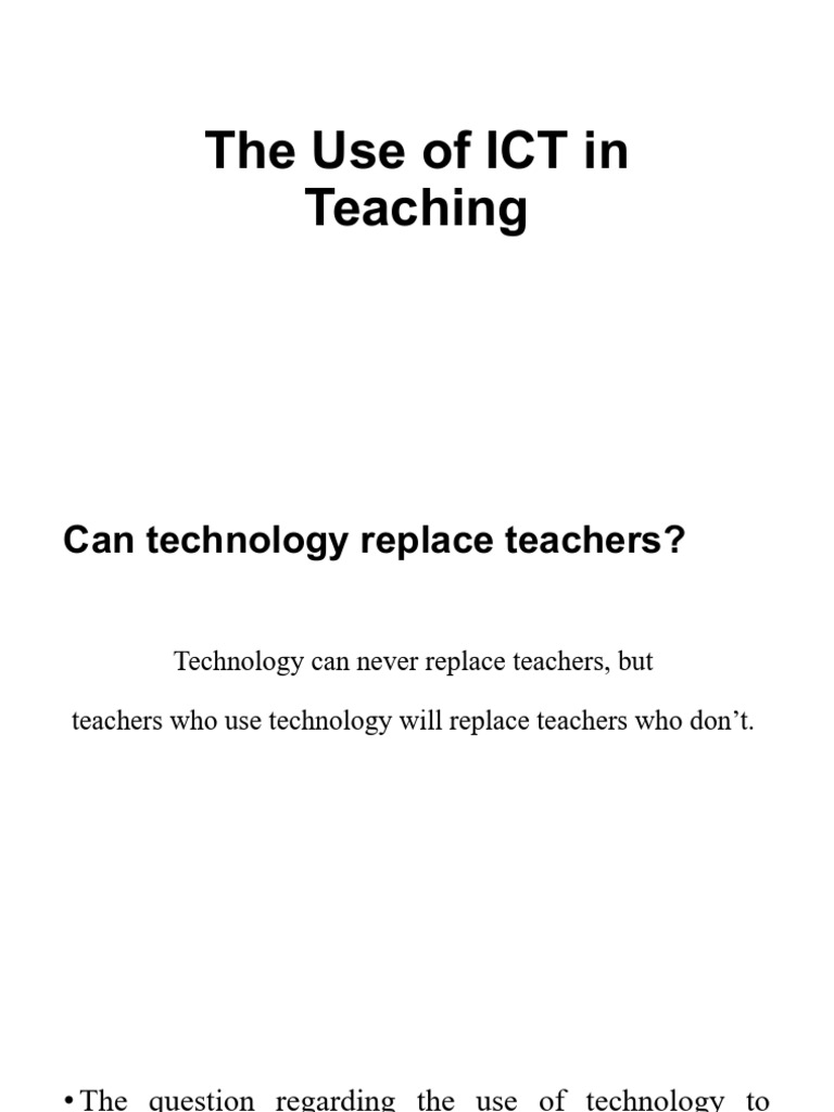 Technology And Language Teaching Pdf Educational Technology