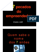 Os Sete Pecados Do Empreendedor