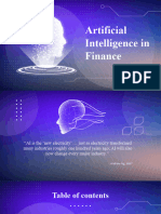 AI in Finance