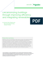 Decarbonsing Buildings - Integration Efficiency Renewables