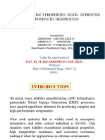 Title:: Tensile Impact Properties Ss316L 3D Printed Component by Ded Process