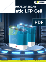Fisa Tehnica Celule Lifepo 4 EVE 3,2V - Ecobatenergy