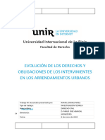 Ley de Arrendamientos Urbanos (LAU) en España