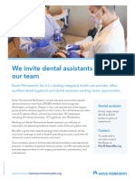 Dental Assistant Flyer 2023