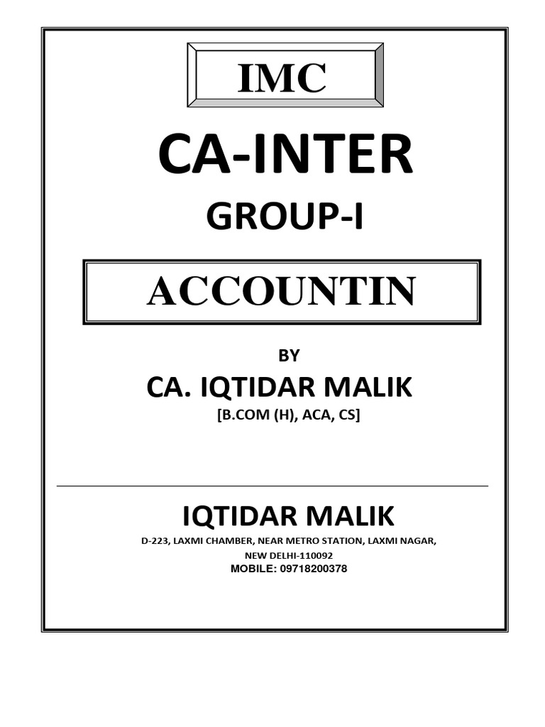 CACell Intermediate Account Full Book-1-437-1-50 | PDF | Dividend ...