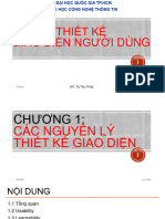 Chuong 1-Cac Nguyen Ly TKGD - Usability - Learnability - 1 - Class