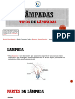 LÂMPADAS APRESENTAÇAO