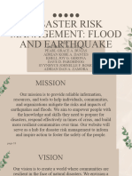 Disaster Risk Management Flood and Earthquake