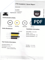 TEST REPORT OF KIRAN