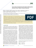 Post-Combustion Capture of CO: Results From The Solvent Absorption Capture Plant at Hazelwood Power Station Using Potassium Carbonate Solvent