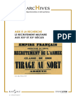 Aide à la recherche recrutement militaire