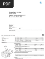 Spare Parts Catalog: Starrachse Material Number: 4474.052.079 Current Date: 06.03.2019