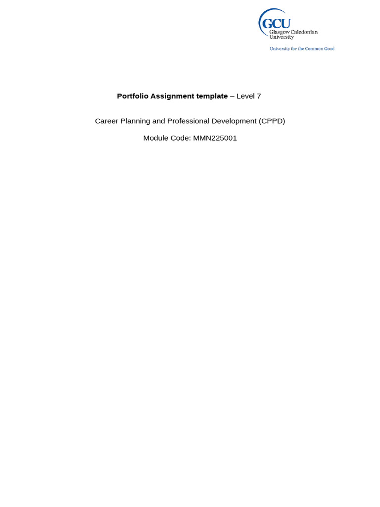 Career Development Portfolio Template | PDF | Sales | Expert
