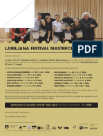 Ljubljana Festival Masterclasses 2024