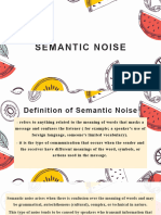 Semantic Noise PT Occ