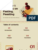 Fasting, Feasting Chapter 1 Analysis Group Work