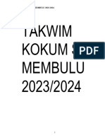 TAKWIM KOKUM SK MEMBULU 2023