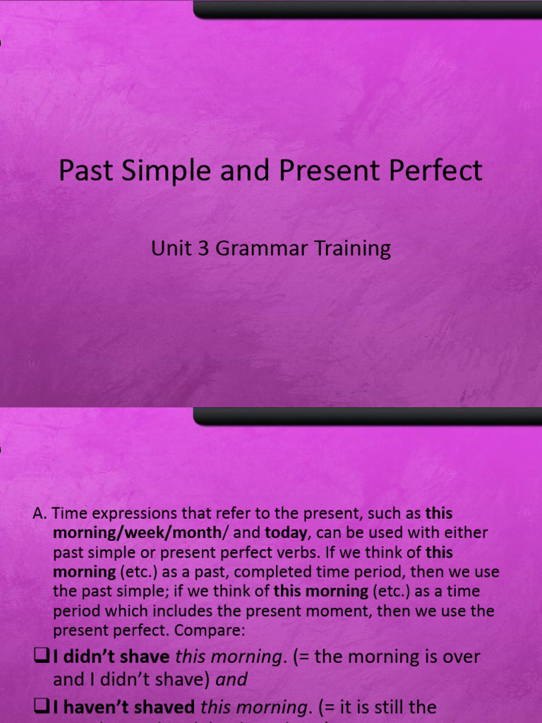 Grammar Guide for English Learners | PDF | Grammatical Tense | Linguistics