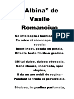 Albina de Vasile Romanciuc