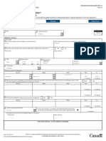 Canada Work Visa Application Form