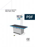 Siemens Poly-Vet e Plus - Manual